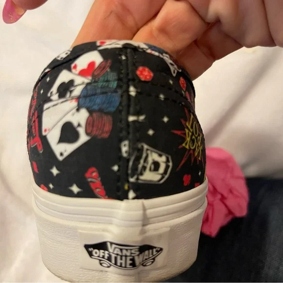 Limited Edition Las Vegas Vans Size 8.5 Women’s Size 7 Men’s Sneaker Shoes - Picture 11 of 13